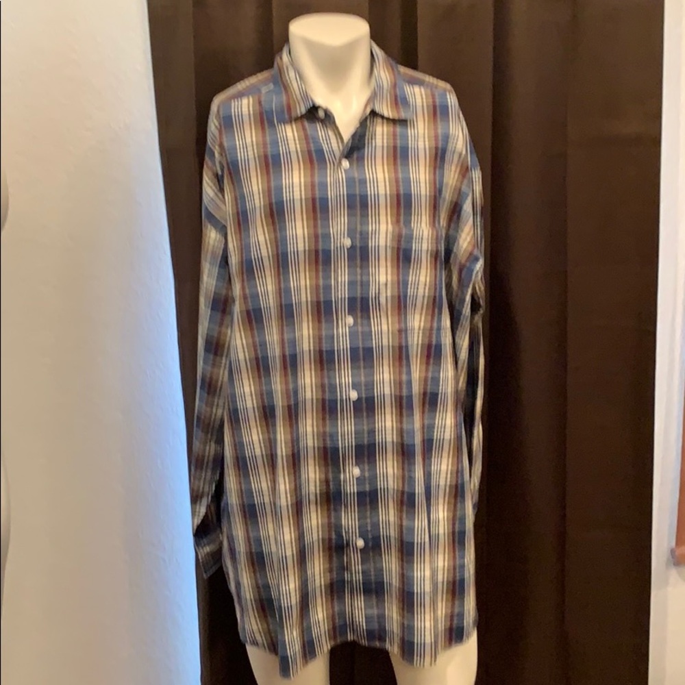Profile Big & Tall Button Up Dress Shirt